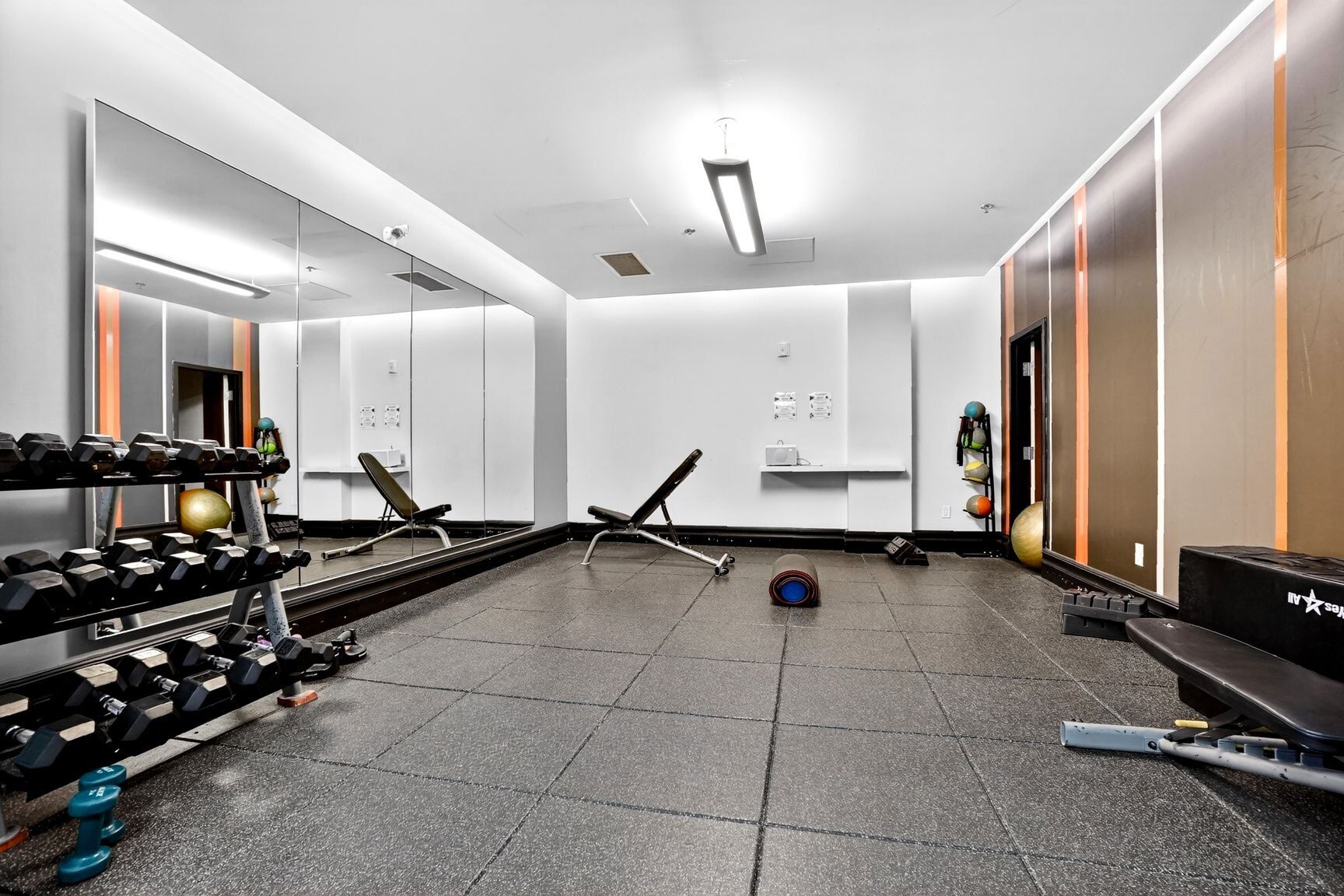 Salle d'exercice