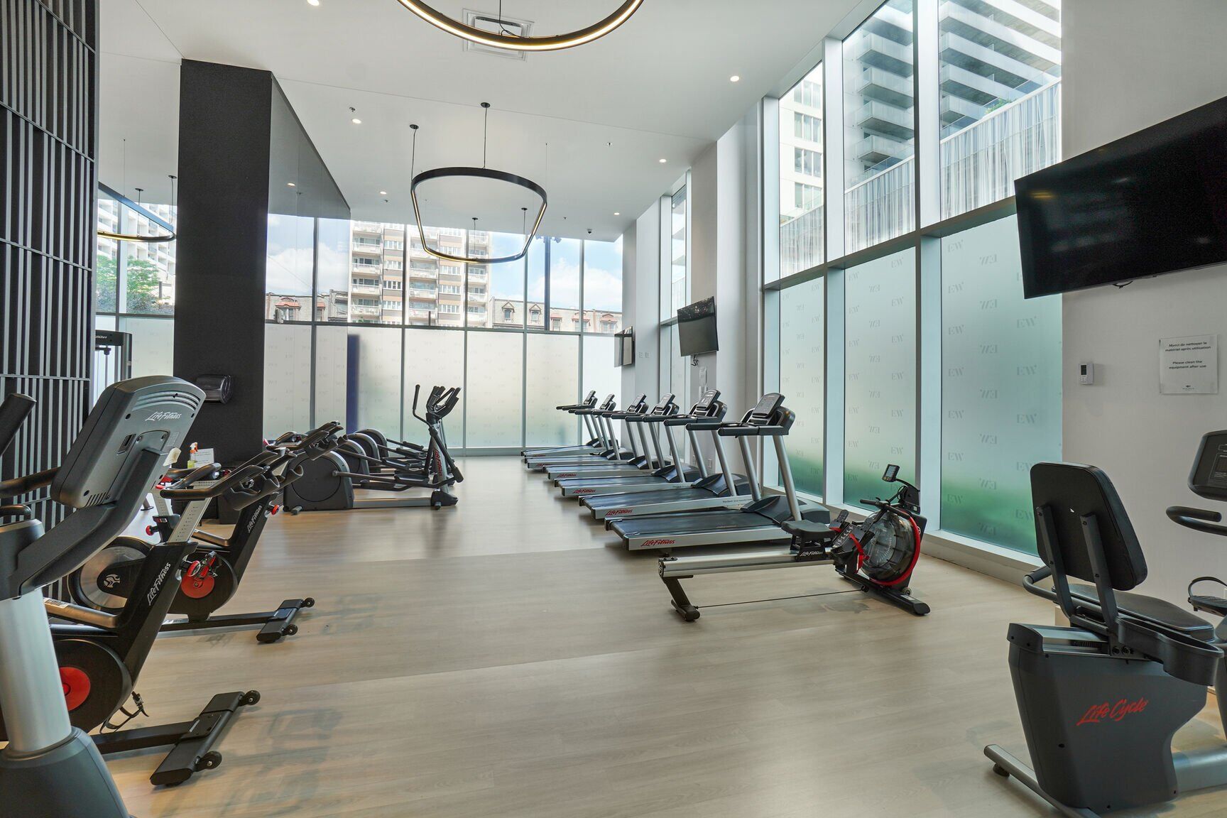 Salle d'exercice